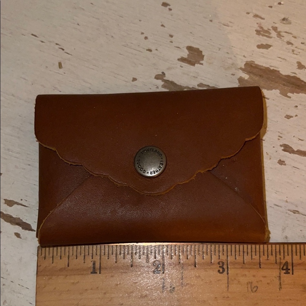Portland leather coin purse